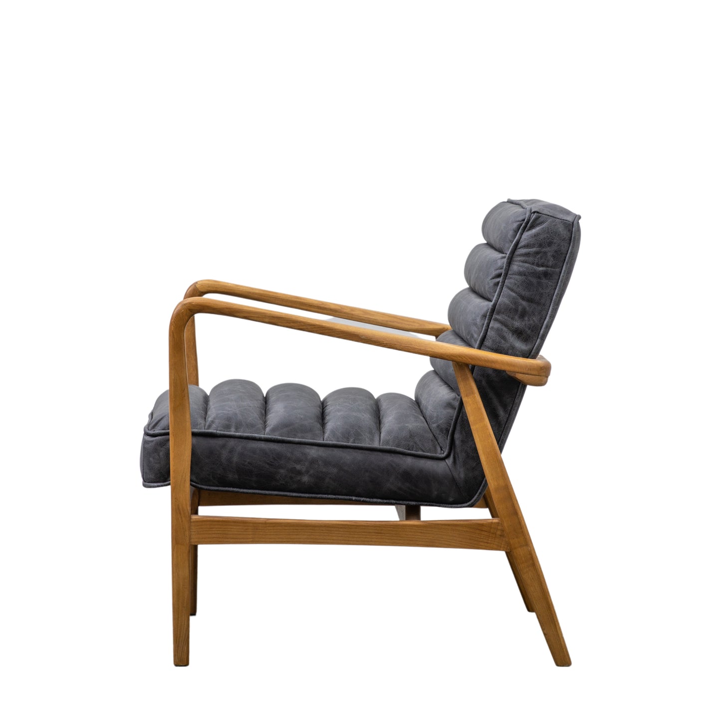 Datsun Armchair Antique Ebony 700x740x800mm – Black