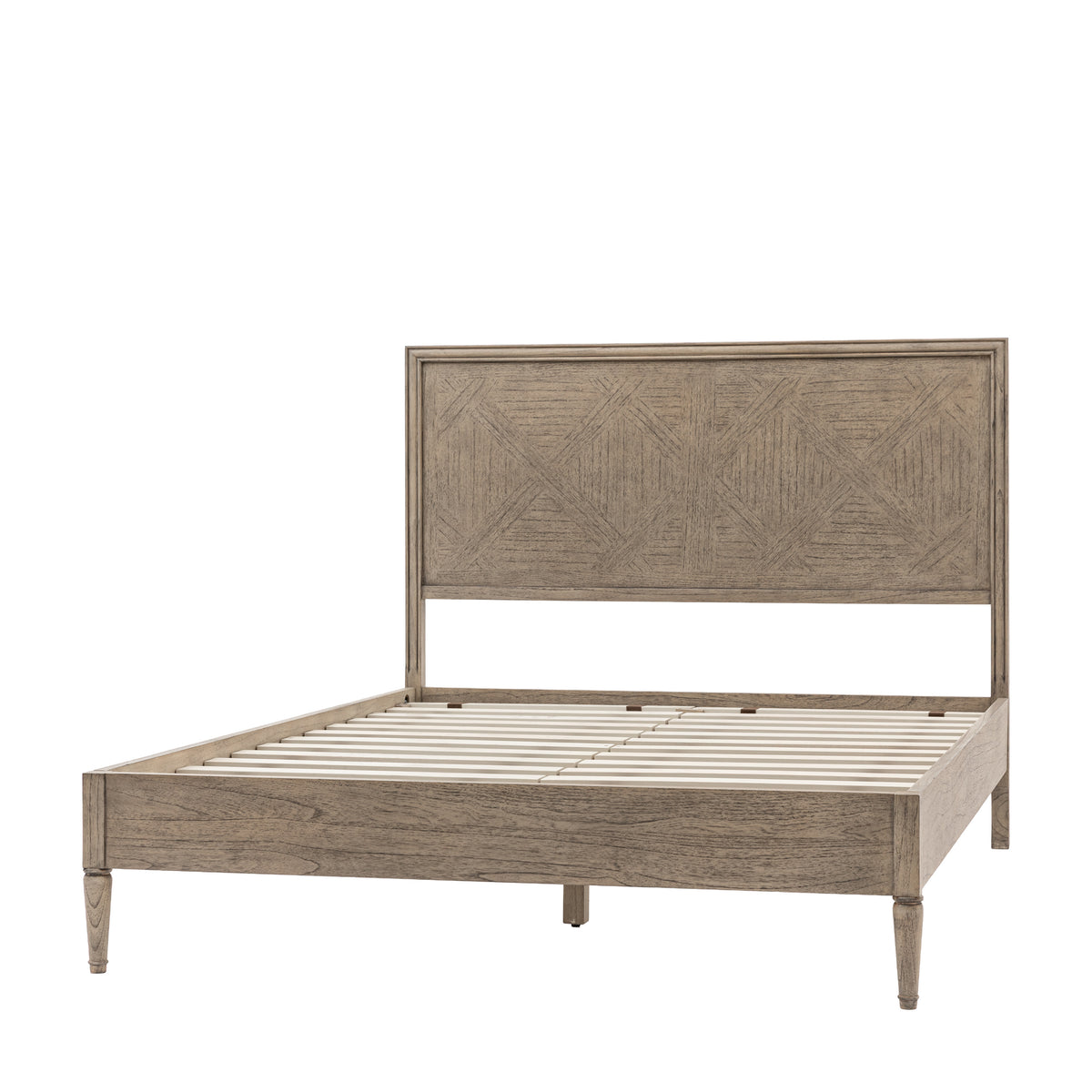 Rustique Bed 6′ Super King – Natural Mindy Ash – 202mm under-bed clearance (view 5)
