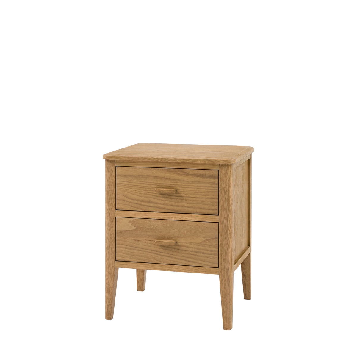 Camden 2 Drawer Bedside Natural – Natural MDF – 2 Drawers (view 5)