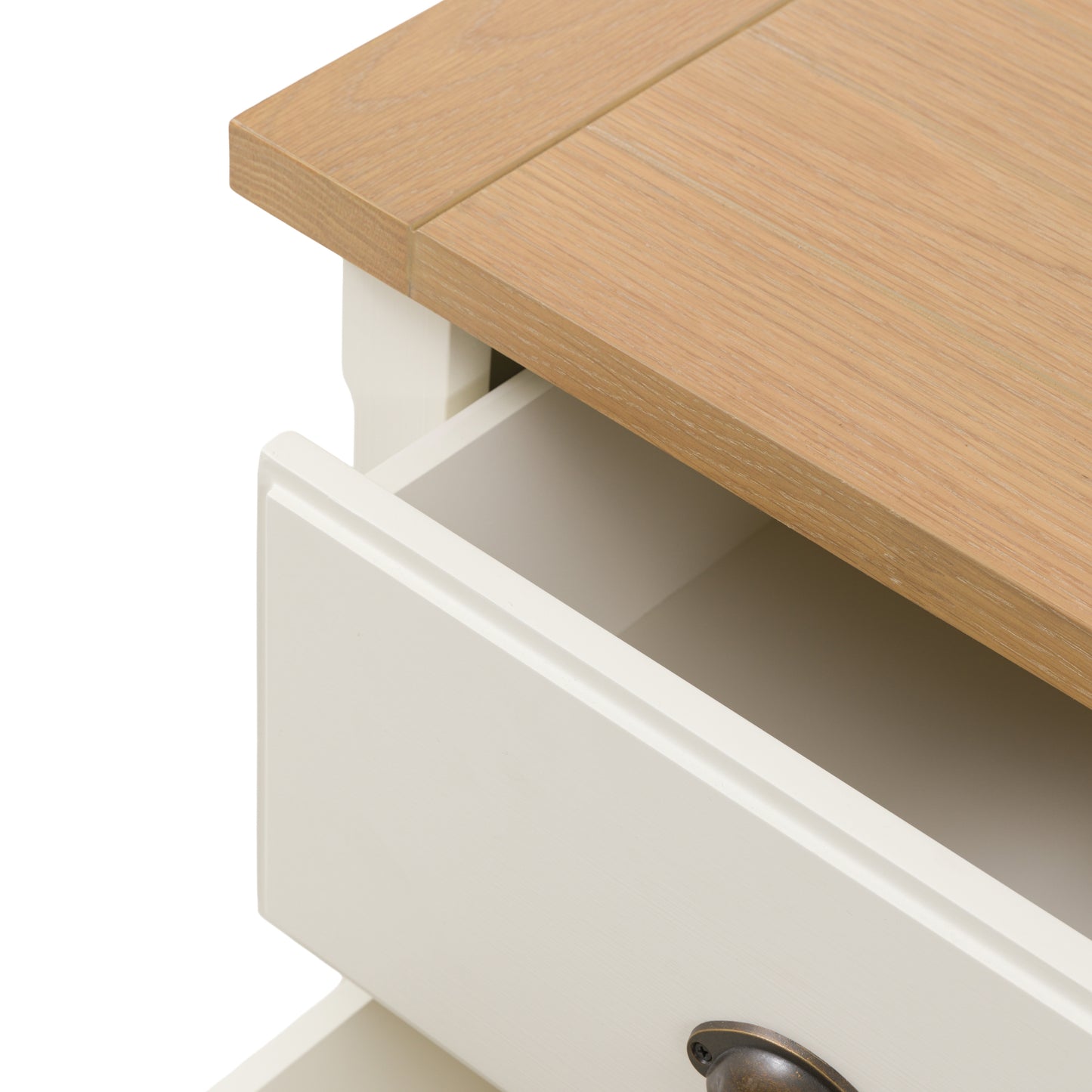 Eton 3 Drawer Chest White – White