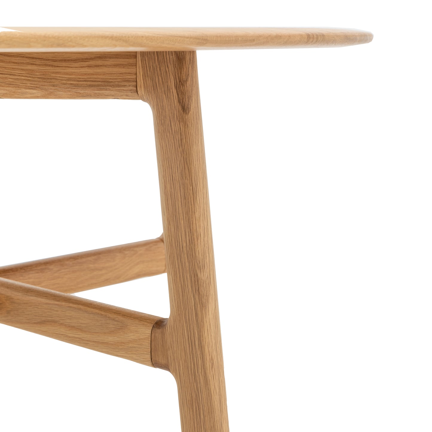 Madrid Round Coffee Table – Light Wood