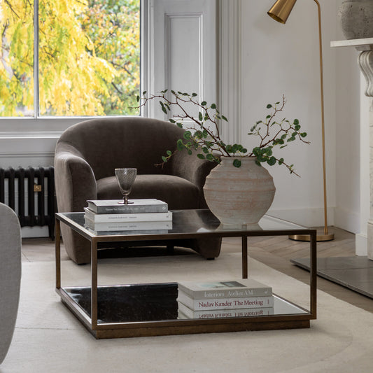 Avento Coffee Table – Gold