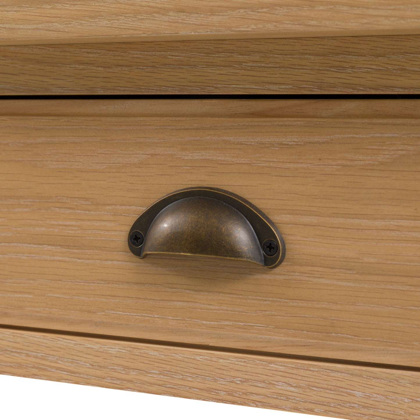 Eton 2 Drawer Console Natural 1400x380x800mm – Natural