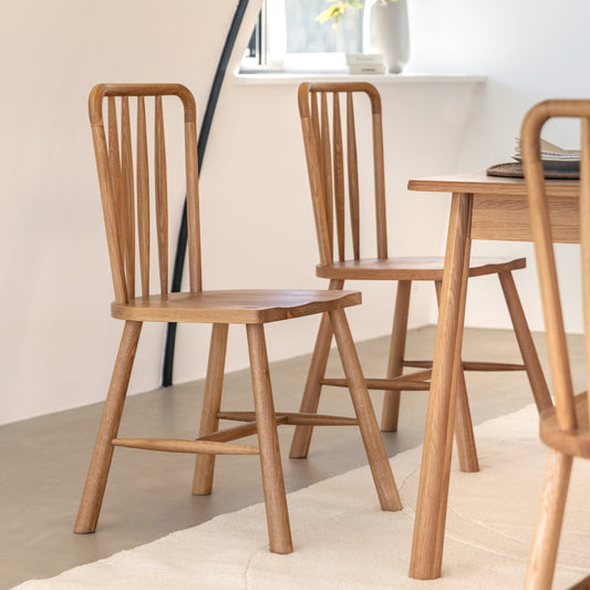 Wycombe Dining Chair – Light Wood