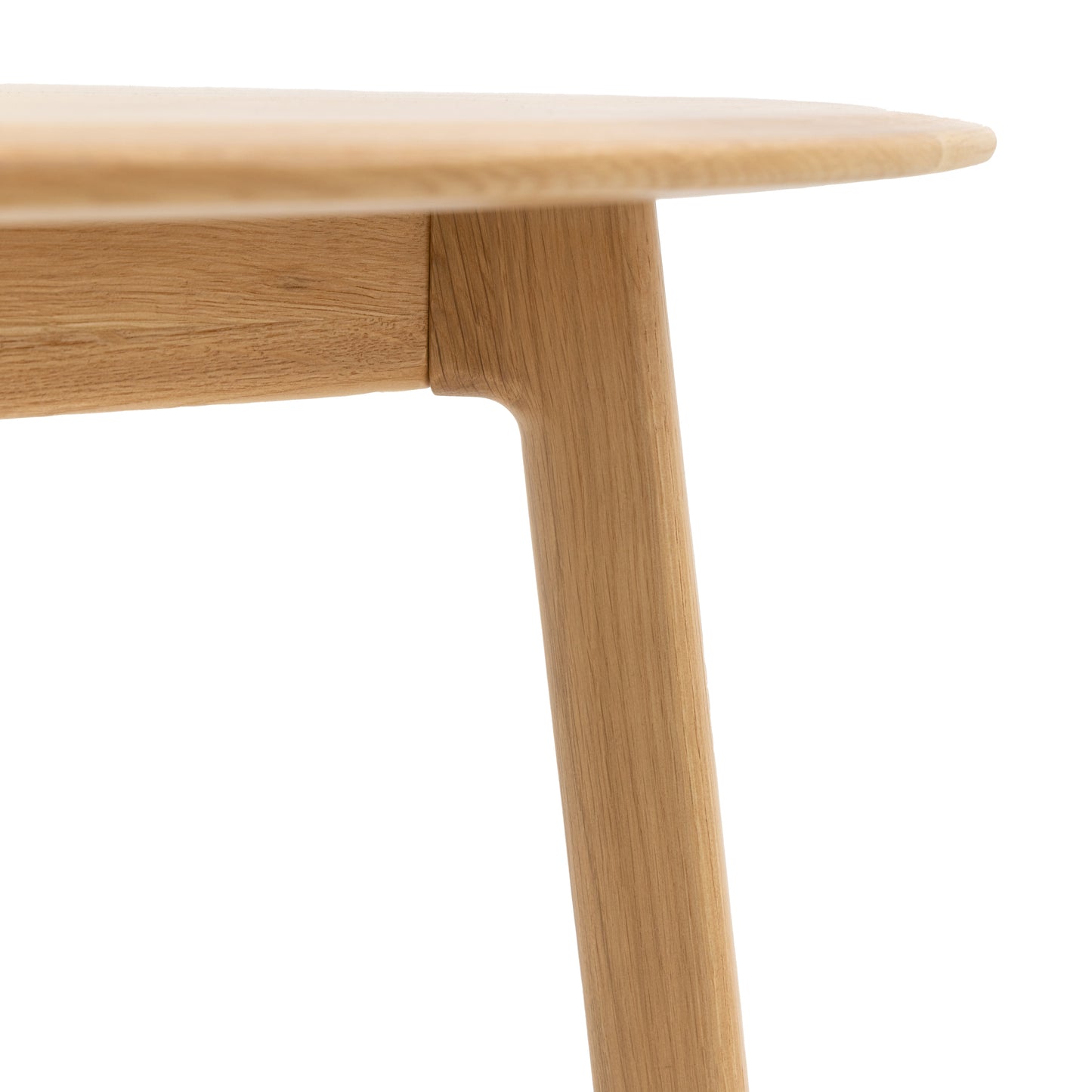 Madrid Round Dining Table – Light Wood