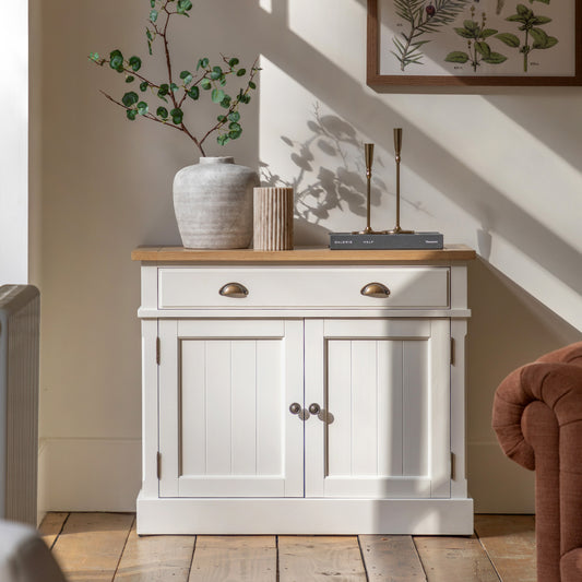 Eton 2 Door Sideboard White 965x450x800mm – White