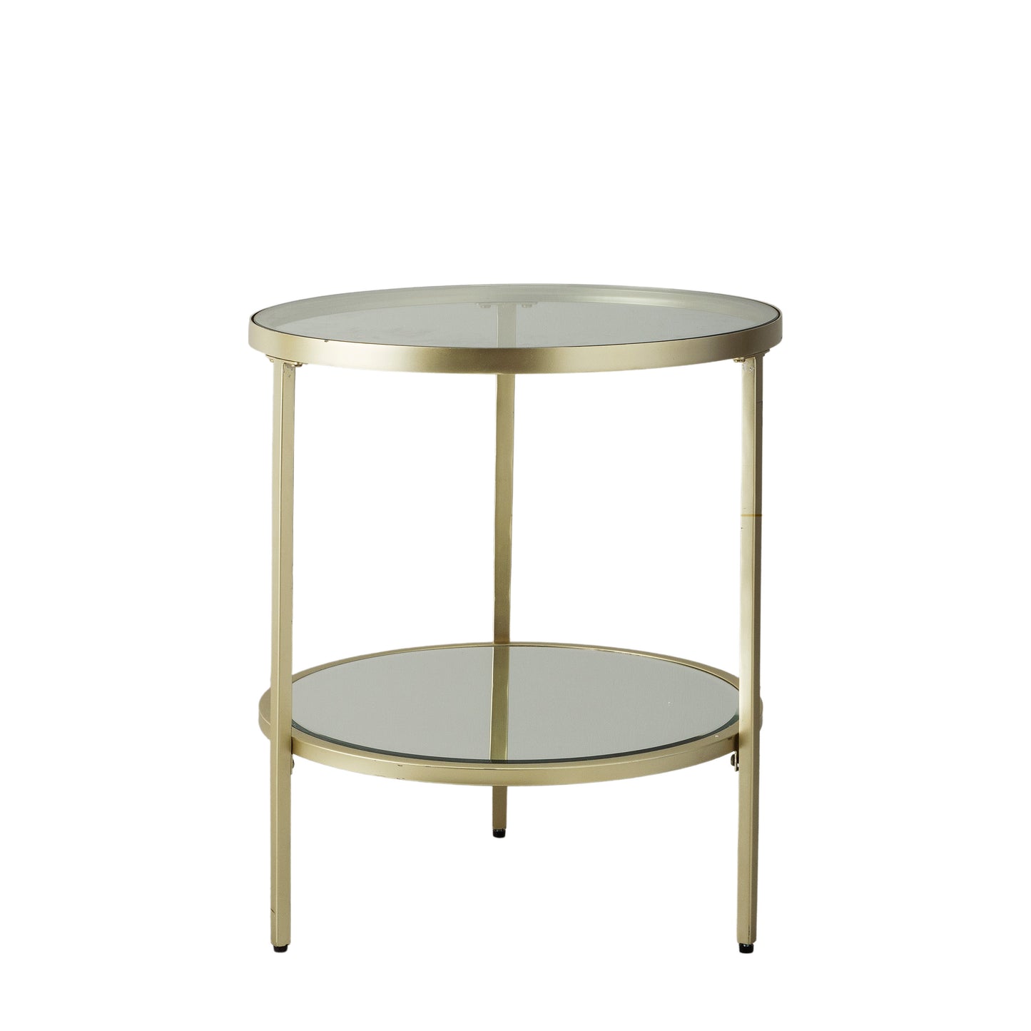 Hudson Side Table Champagne – Gold