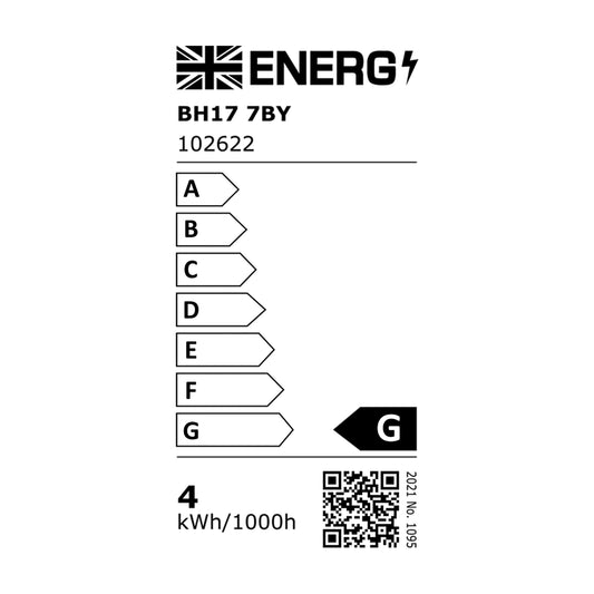 Swirl 4W LED E27 Amber Warm White 242x190mm – Grey