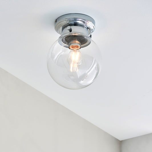 Cheswick Bathroom 1 Ceiling Light – Chrome