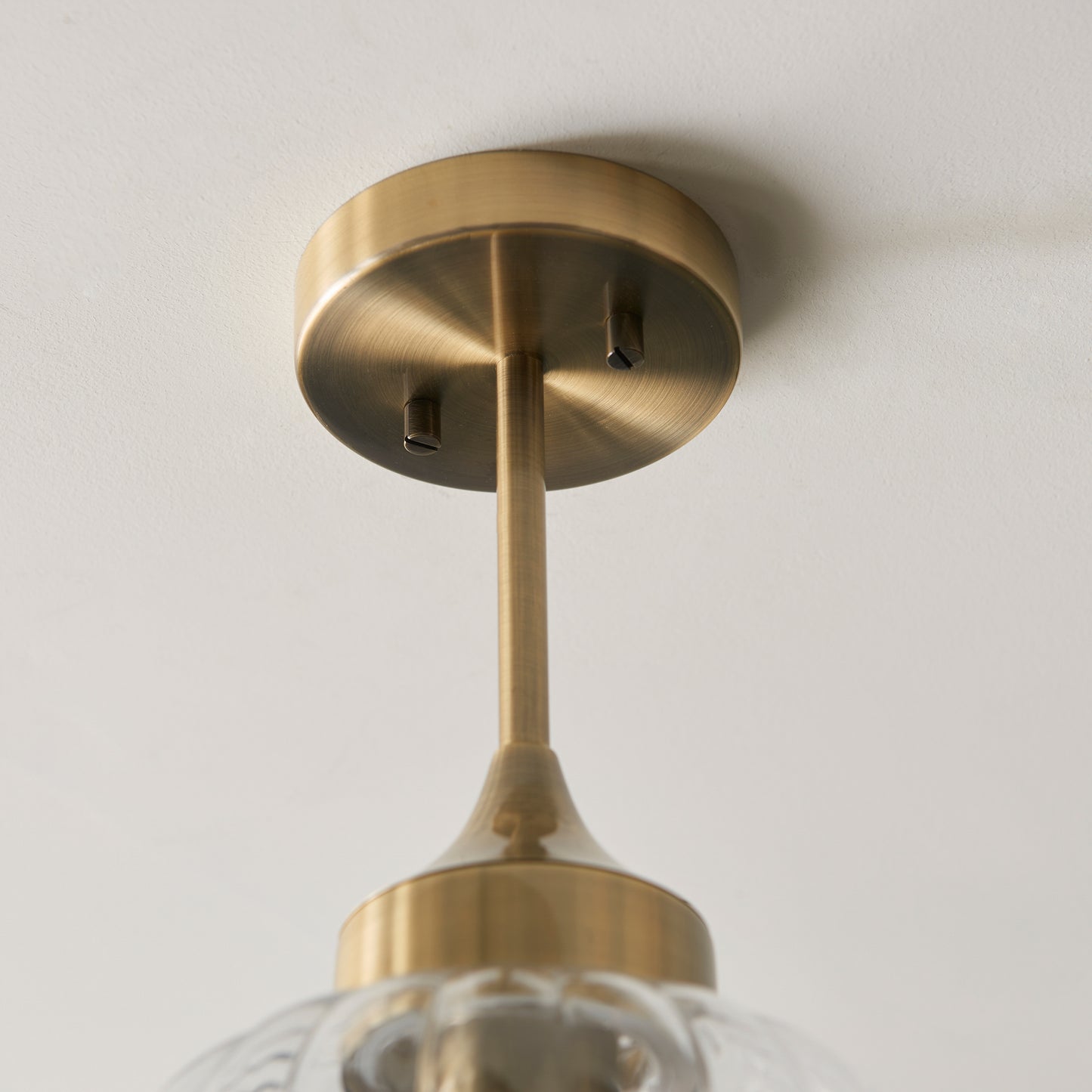 Addington 1 Ceiling Light Brass – Brass