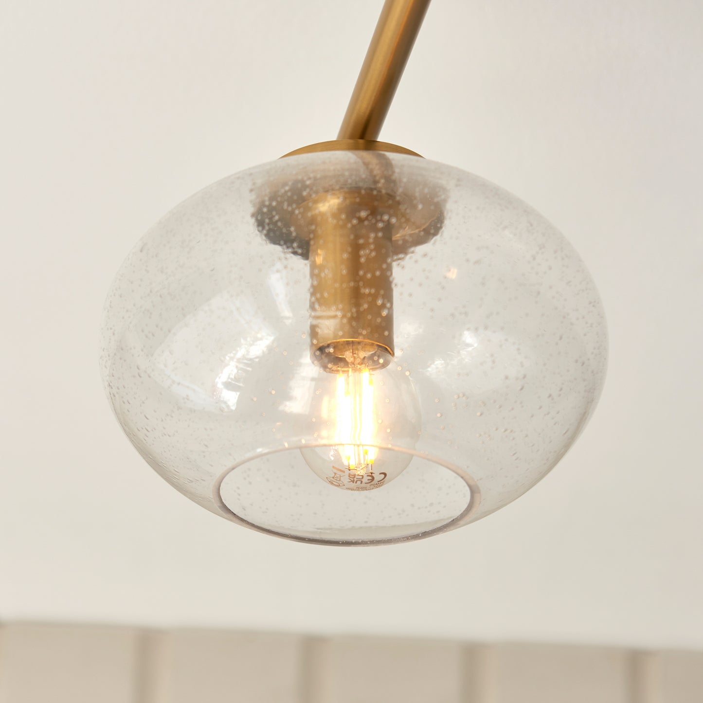 Jacob 3 Ceiling Light Warm Brass – Brass