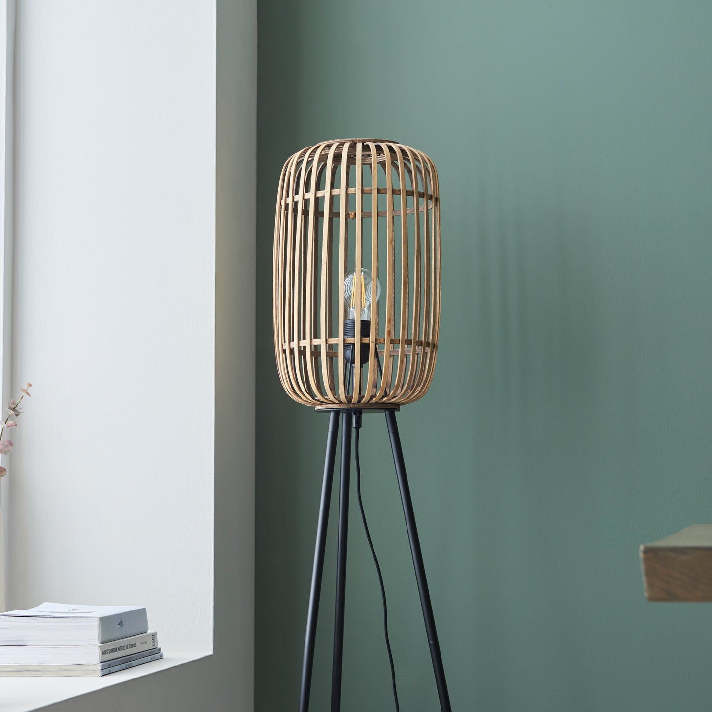 Mathias Floor Light Natural Bamboo – Natural