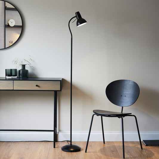 Amalfi Floor Lamp Black – Black