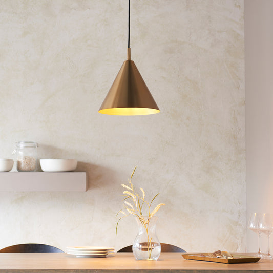 Cape Pendant Light Antique Brass – Brass