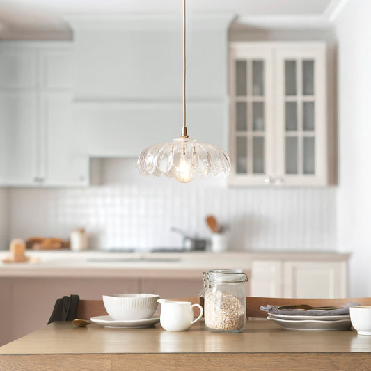Camellia 1 Pendant Light – Clear