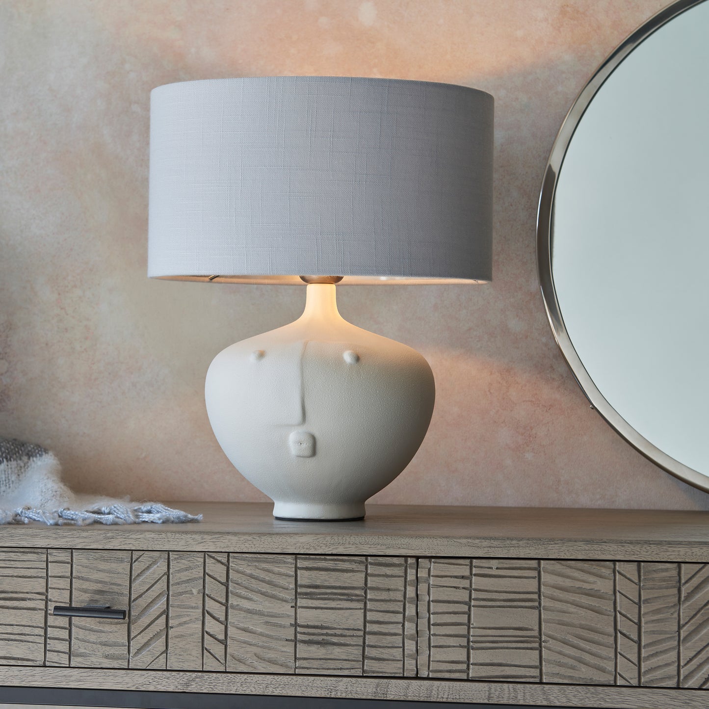 Mrs 1 Table Lamp Base – White