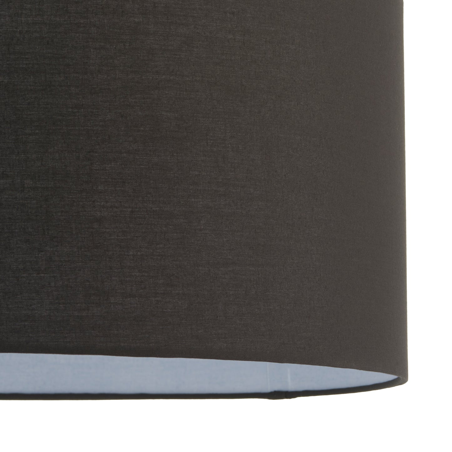 Cylinder Lamp Shade Black 500mm – Nickel
