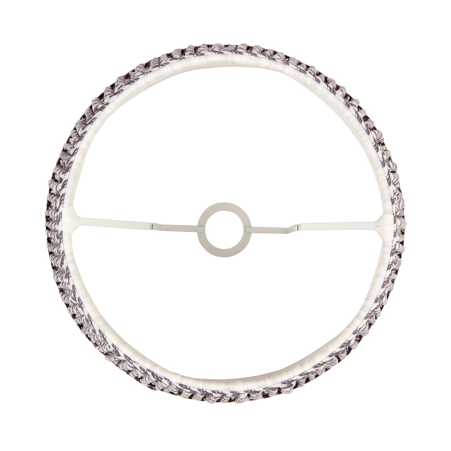 Ripple Shade Pearl Grey 275x280x400mm – Grey
