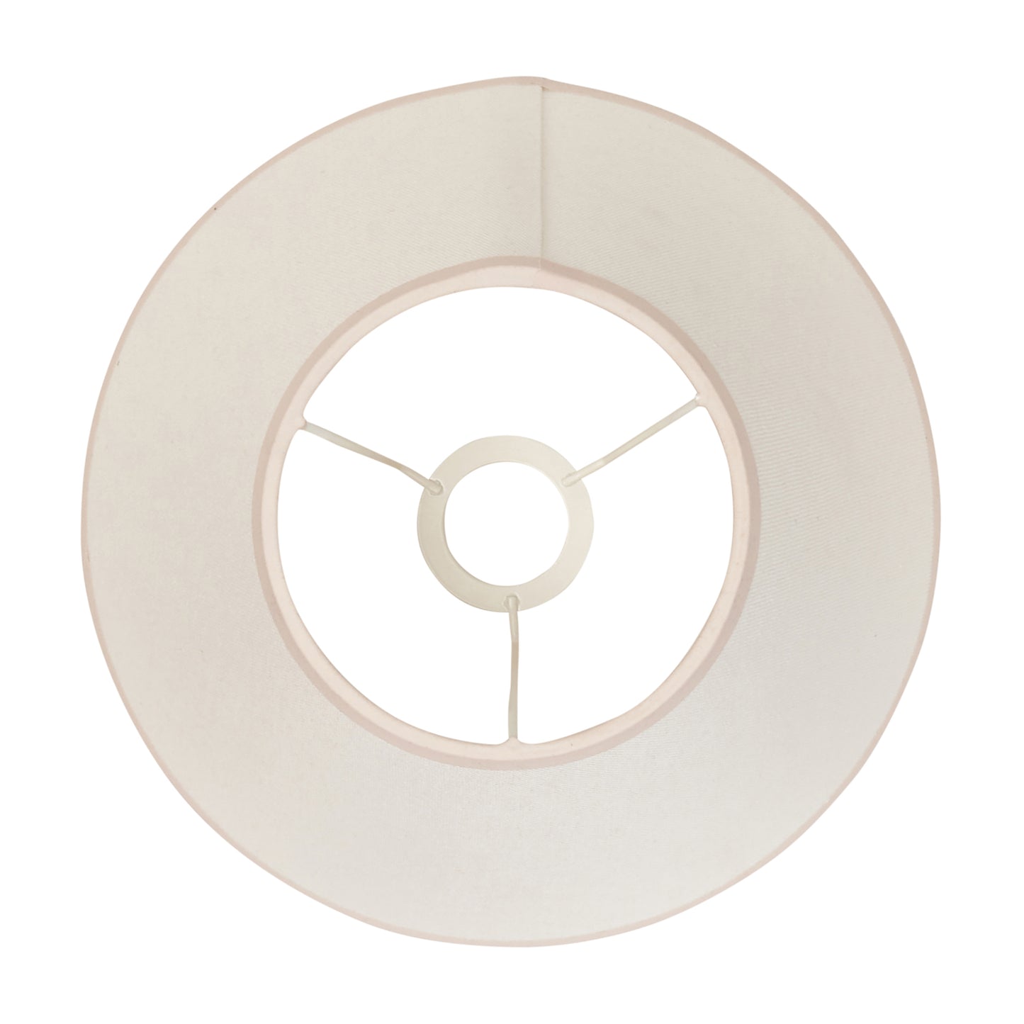 Ivy Shade Almond White Fabric 180x140x300mm – White