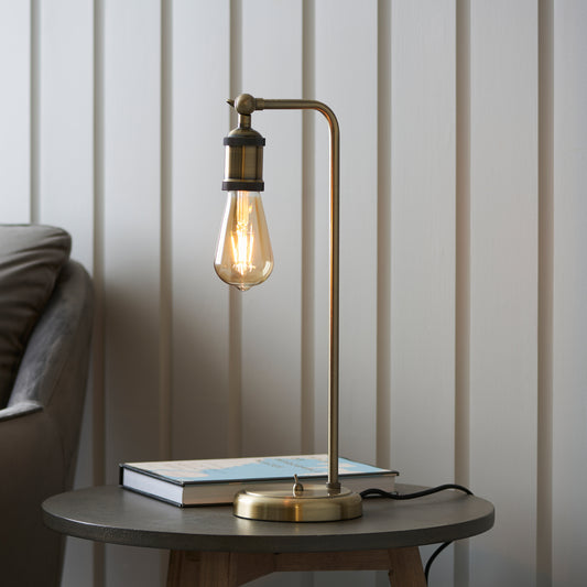 Hal Table Lamp Antique Brass – Brass