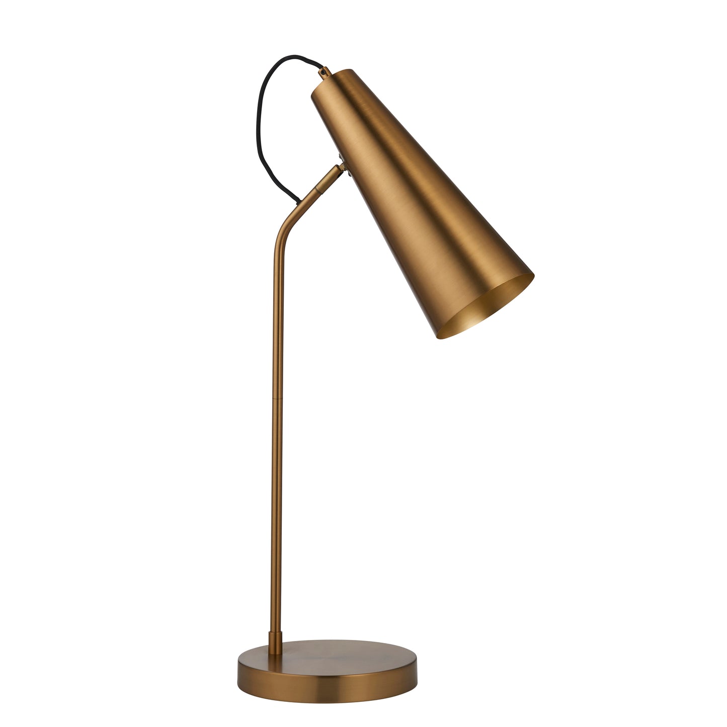 Karna 1 Table Lamp Antique Brass – Brass