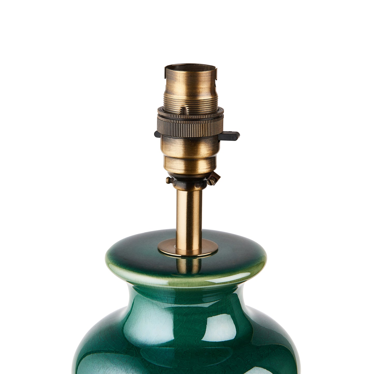 Monroe Table Lamp Gloss Green Reactive Glaze – Green