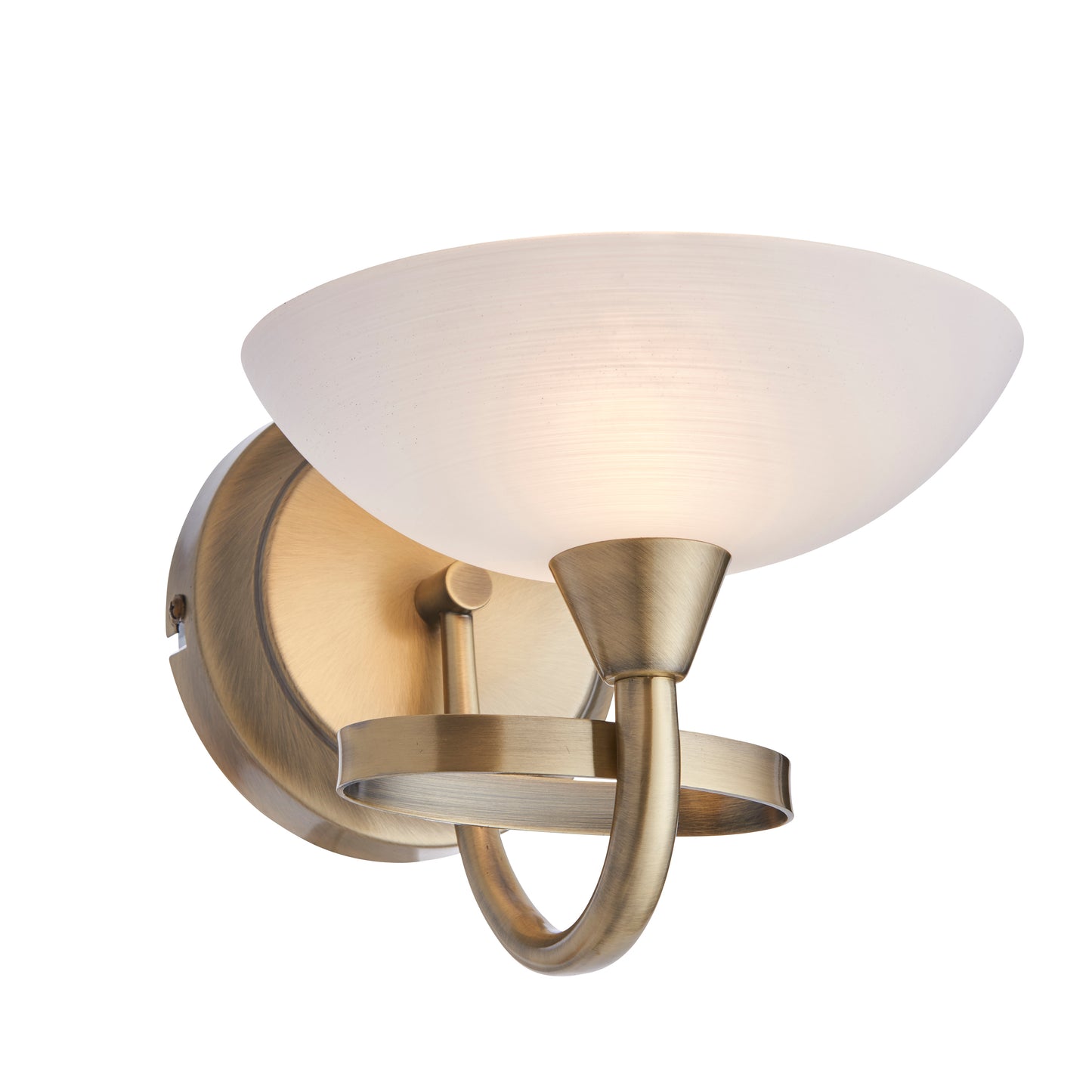 Cagney Wall Light Antique Brass – Brass