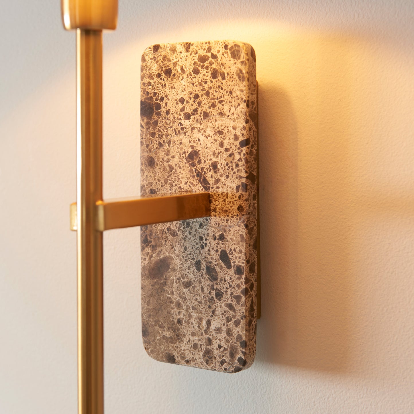 Faro Wall Light Dark Brown Emperador Marble – Brown