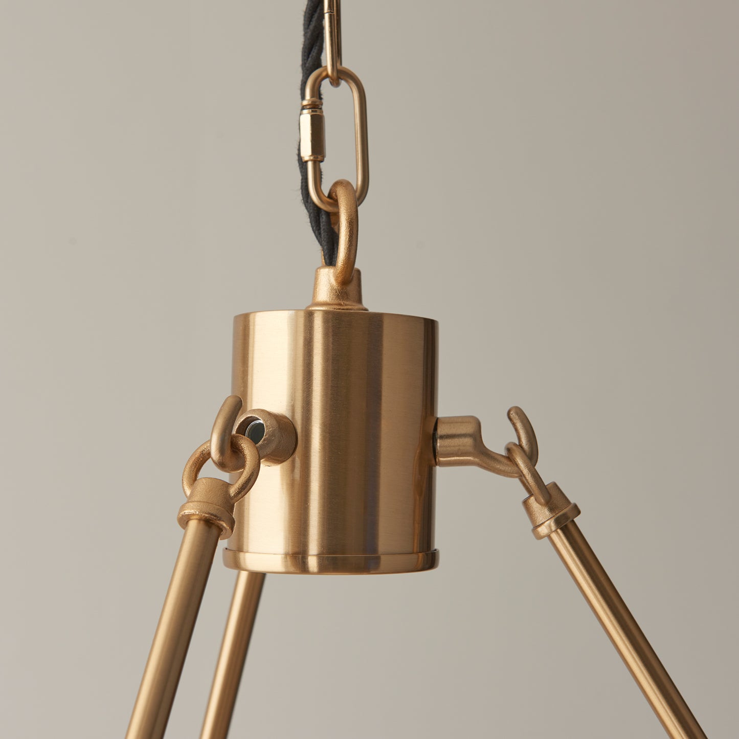 Chester 3 Pendant Light Fitting Aged Brass – Brass