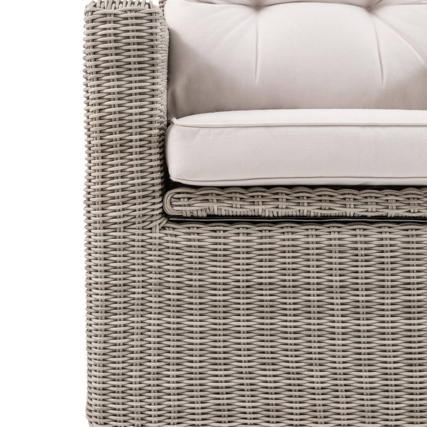 Porto Storage Armchair – Grey