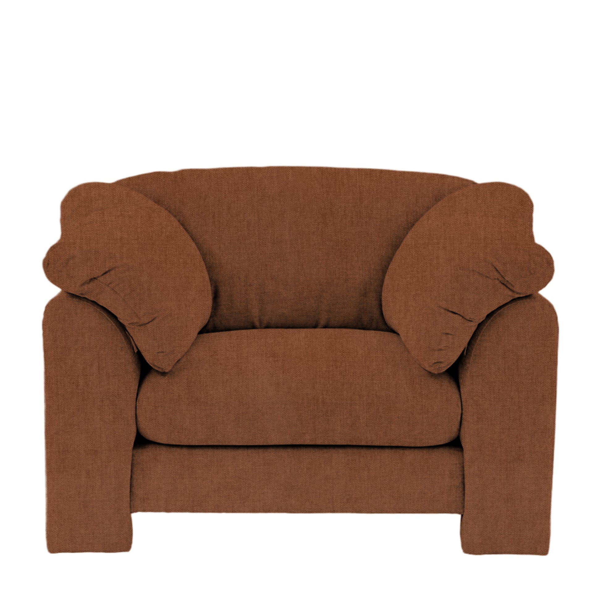 Kudde Armchair – Brown