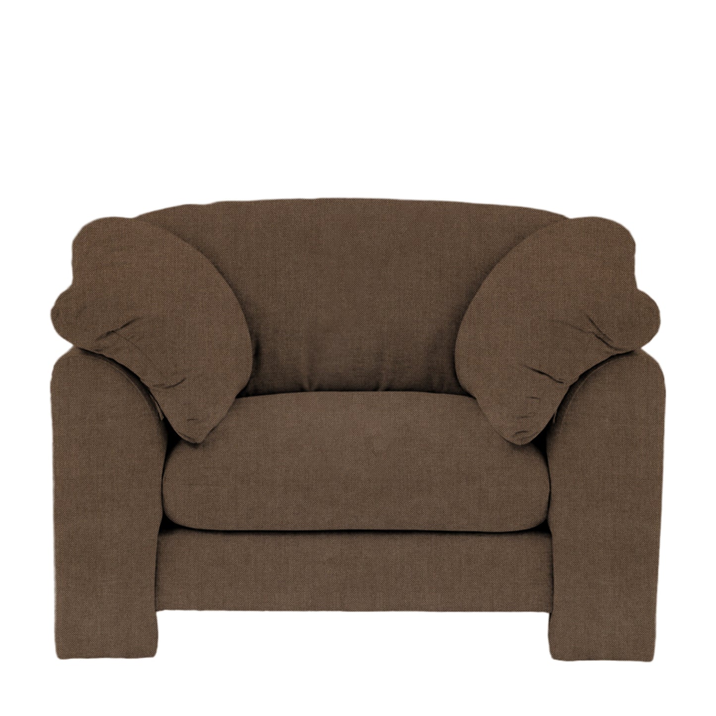 Kudde Armchair – Brown