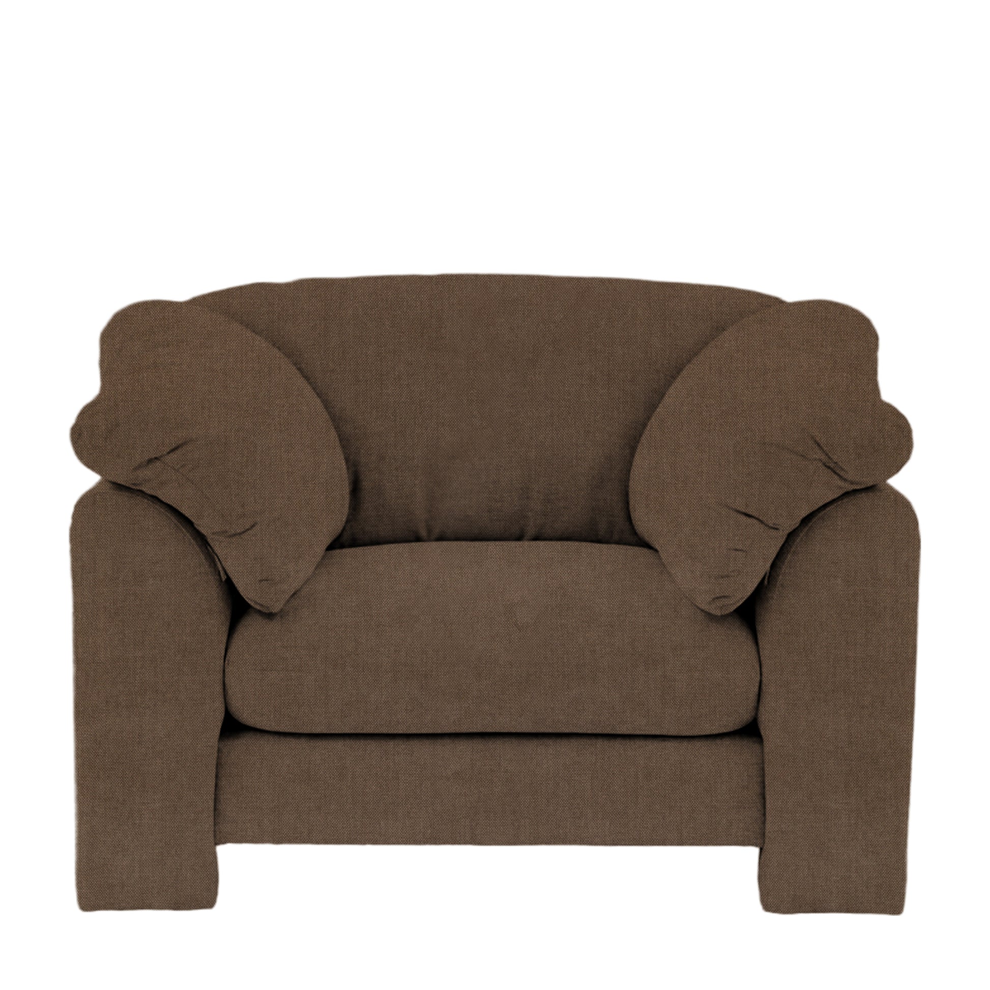Kudde Armchair – Brown