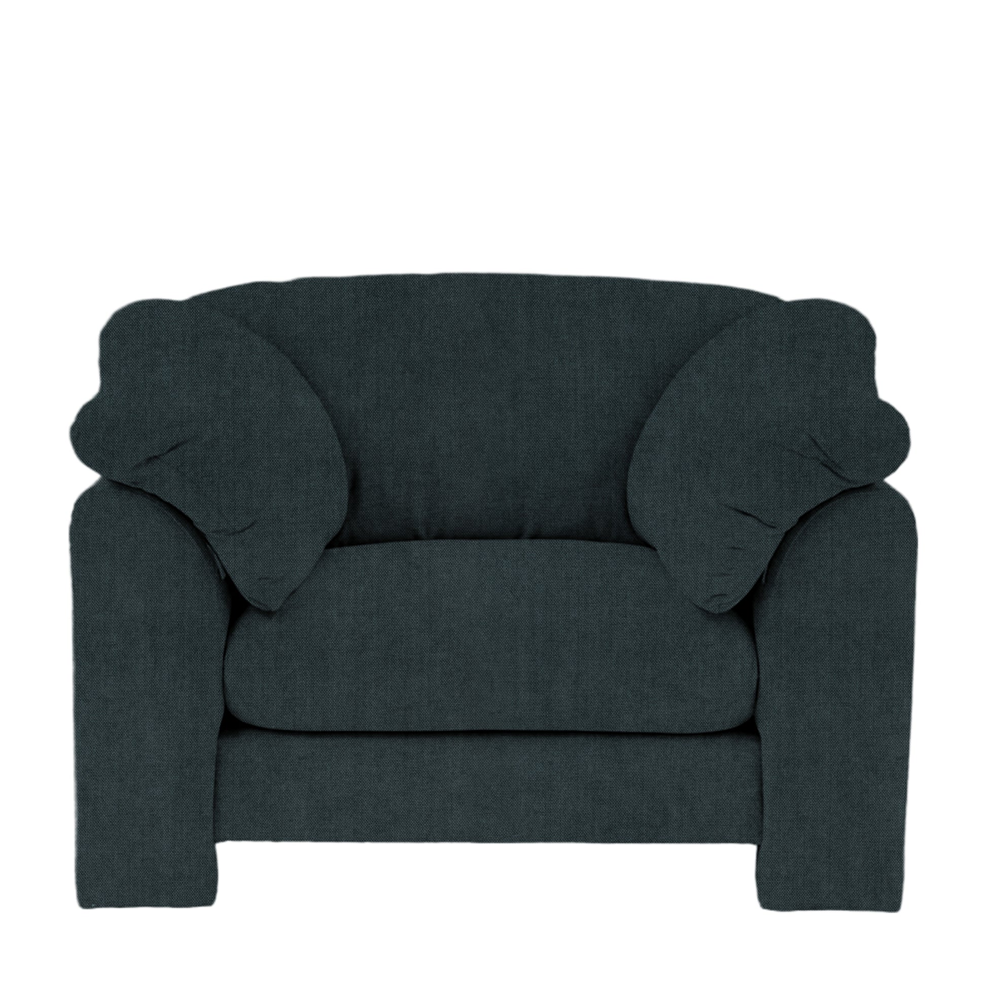 Kudde Armchair – Blue
