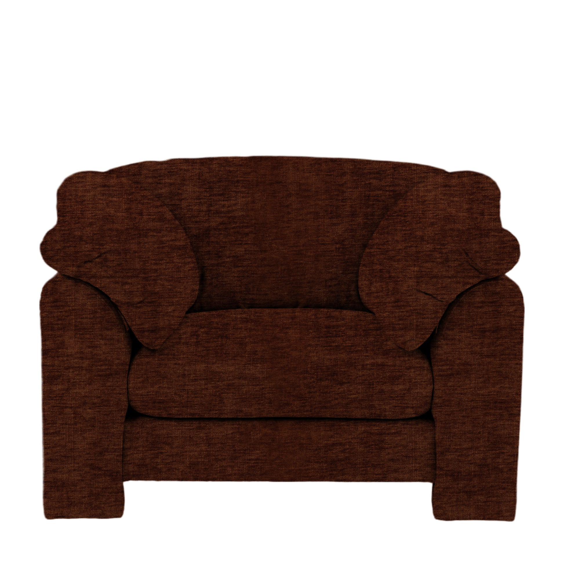 Kudde Armchair – Brown