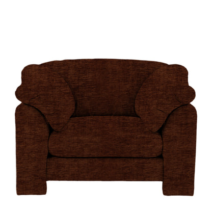 Kudde Armchair – Brown