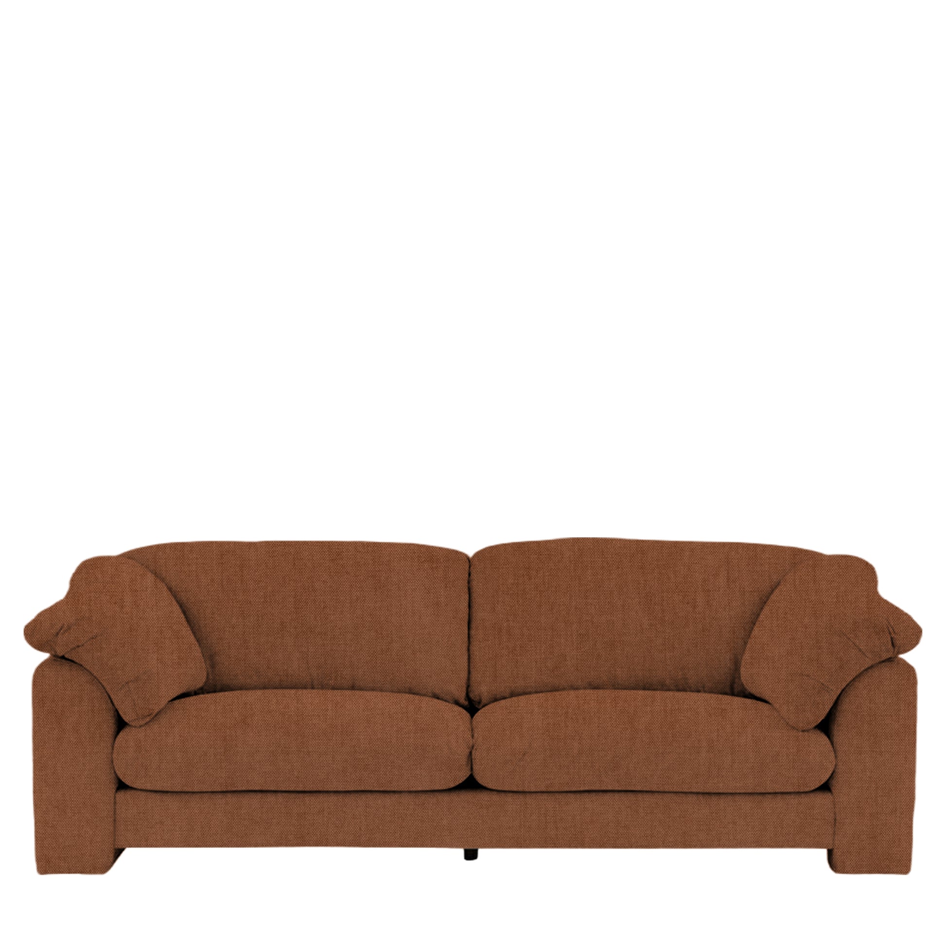 Kudde Sofa 4 Seater – Brown