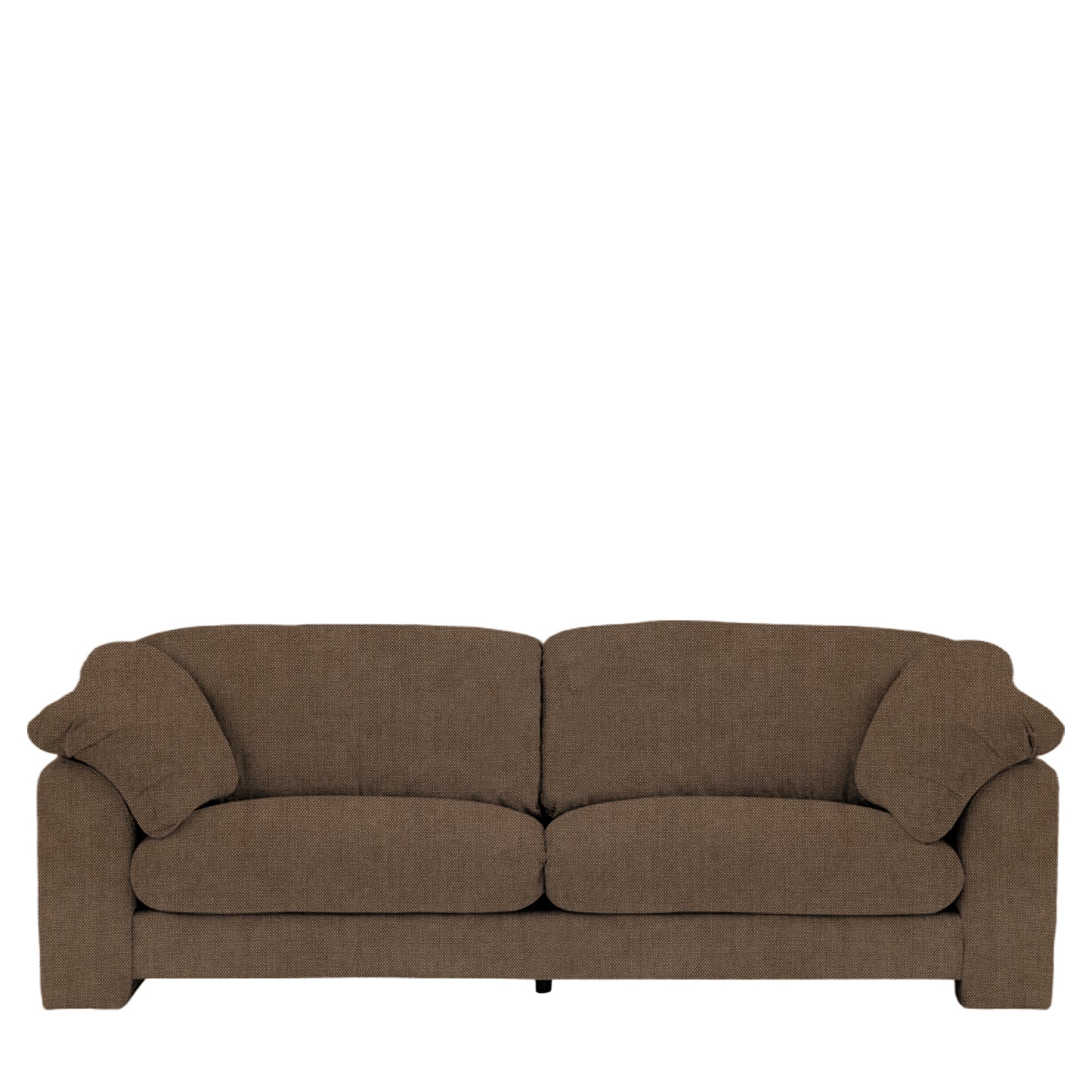 Kudde Sofa 4 Seater – Brown