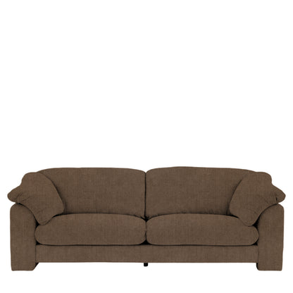 Kudde Sofa 4 Seater – Brown