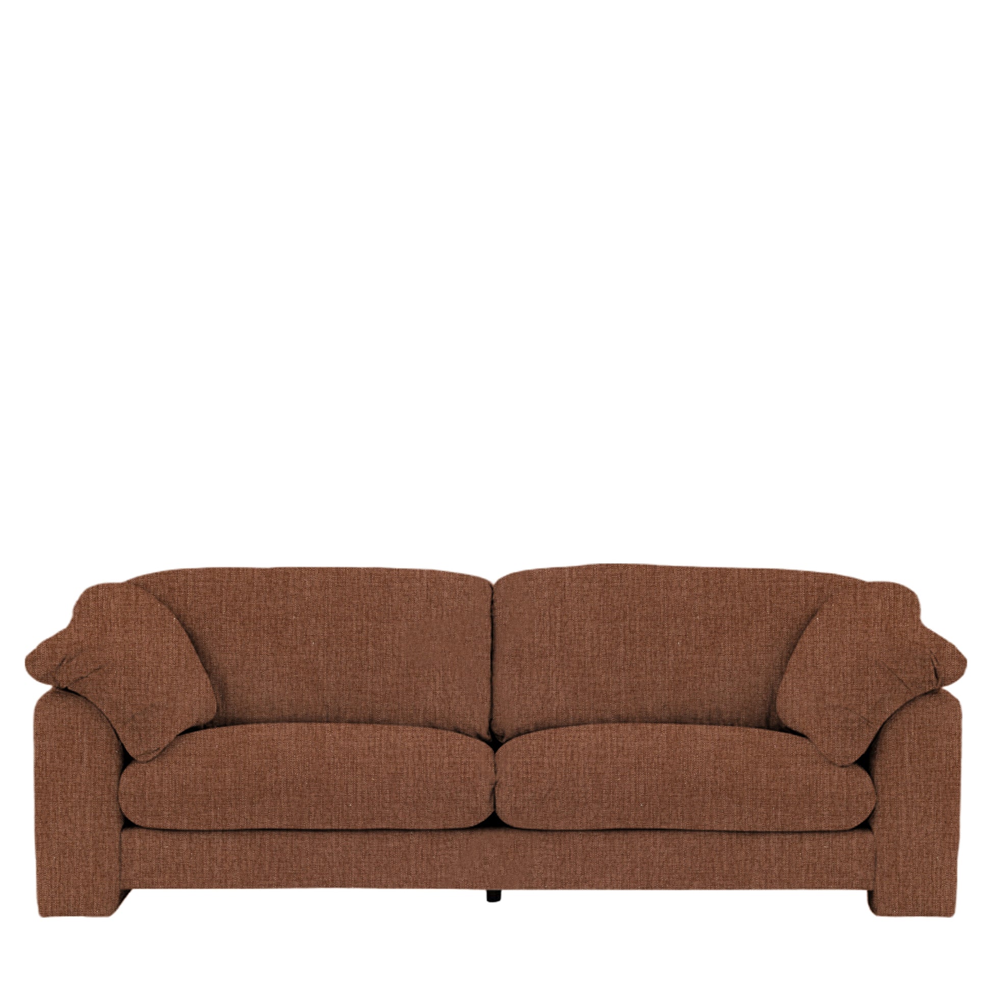 Kudde Sofa 4 Seater – Brown