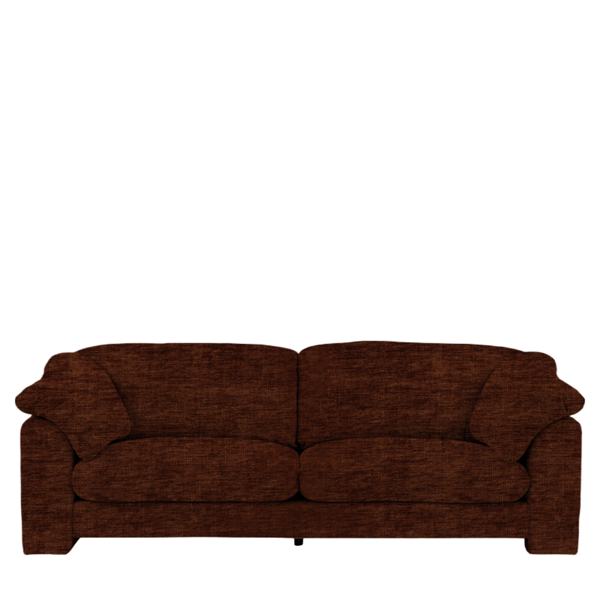 Kudde Sofa 4 Seater – Brown