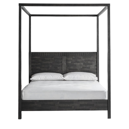 Boho Boutique 4 Poster Bed 6′ Super King – Black Mango – 140mm under-bed clearance