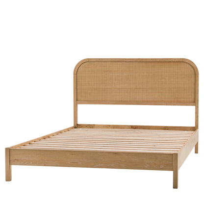 Bibury Bed 5′ King – Natural MDF – 150mm under-bed clearance (view 6)