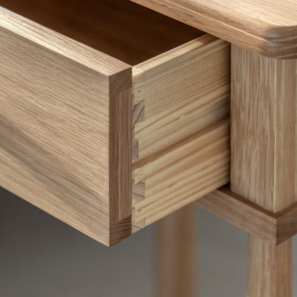 Wycombe 1 Drawer Bedside – Light Wood