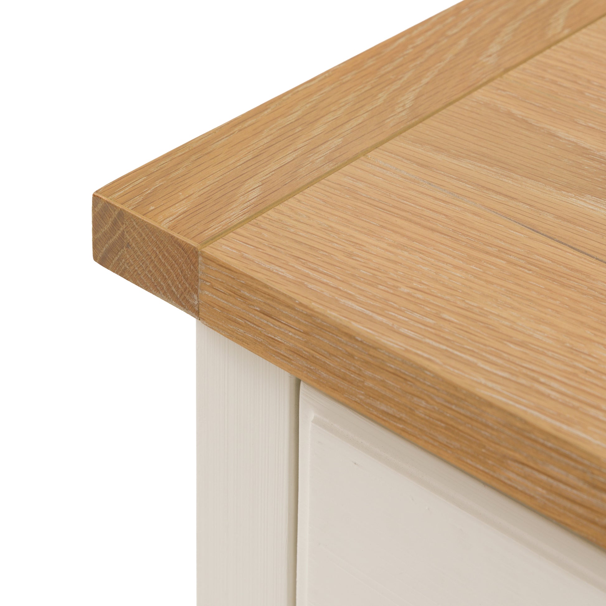 Eton 1 Drawer Bedside White – White