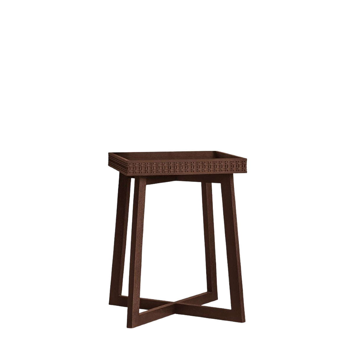 Boho Retreat Bedside Table – Brown Mango – Bedside Table (view 4)