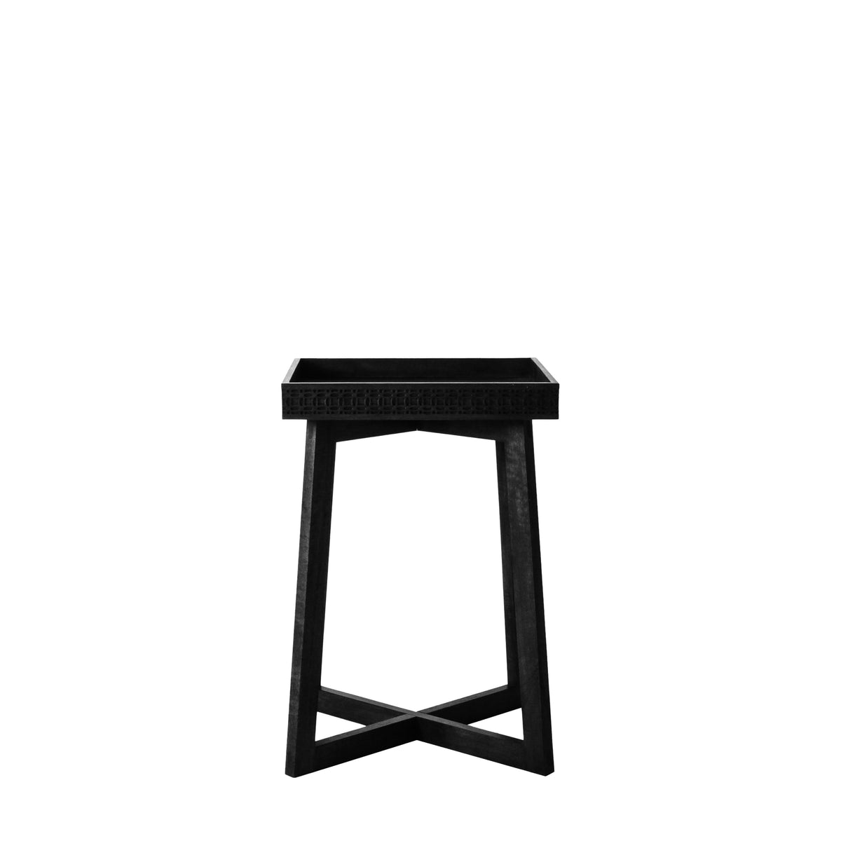 Boho Boutique Bedside Table – Black Mango – Bedside Table