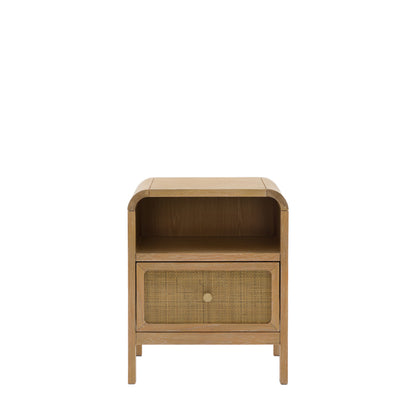 Bibury 1 Drawer Bedside – Natural Oak – 1 Drawer