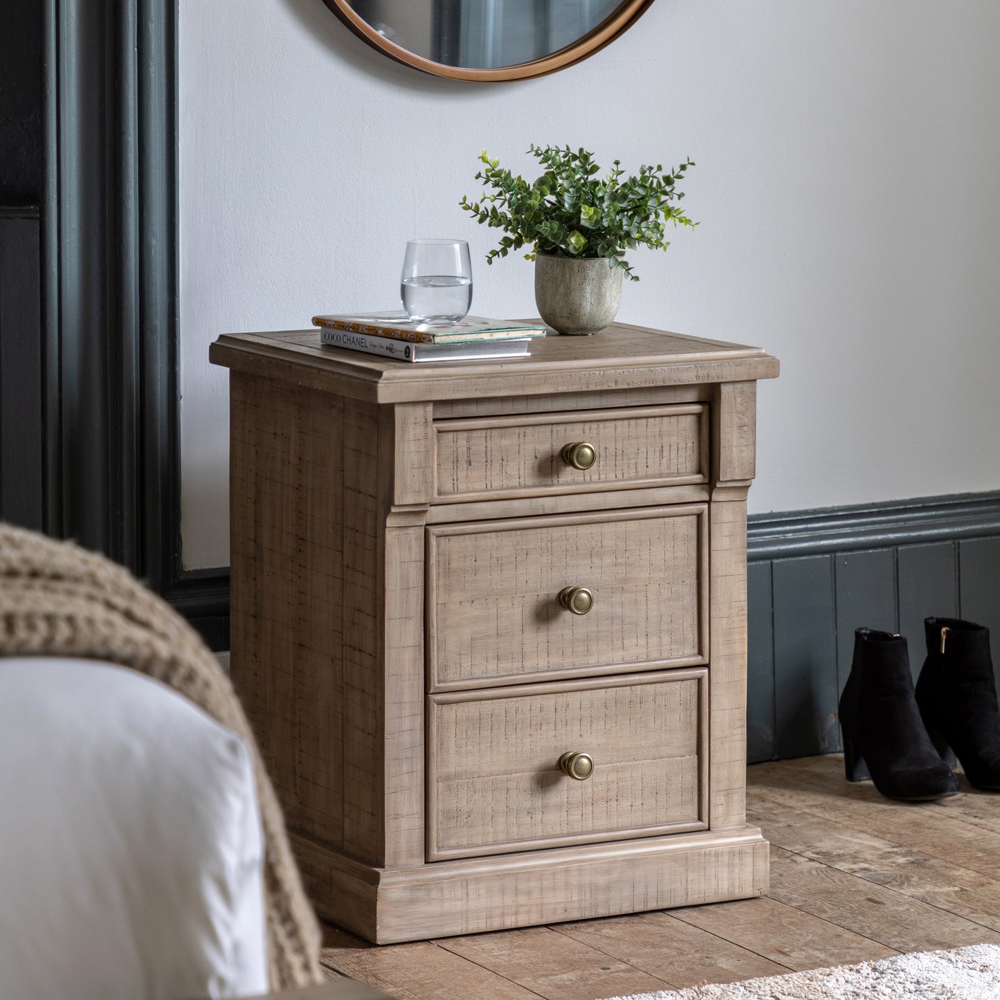 Vancouver Bedside - 3 Drawer