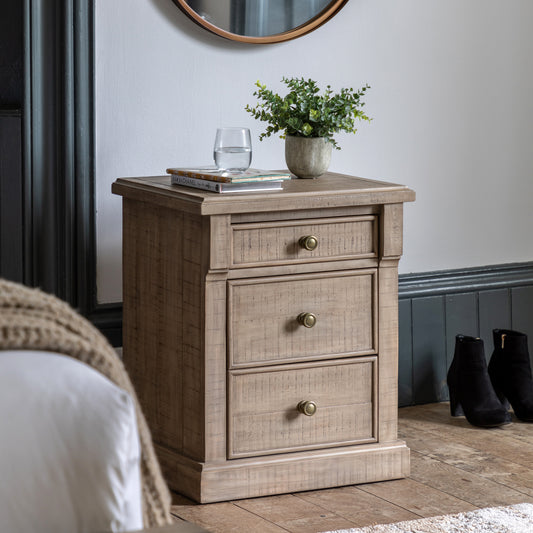 Vancouver Bedside - 3 Drawer
